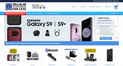 Desktop Screenshot of dev.cellularforless.com