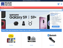 Tablet Screenshot of cellularforless.com